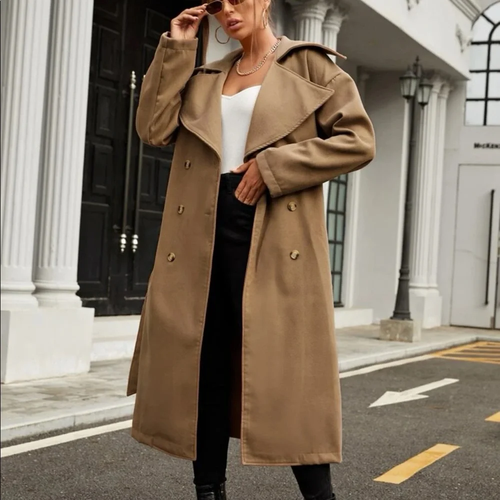 Double button overcoat - Picture 4 of 7